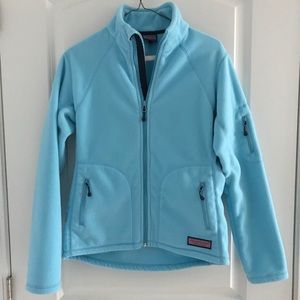 Vineyard Vines Zip Up Fleece Jacket
